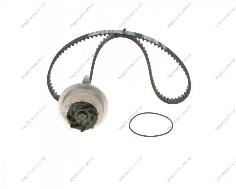Ремкомплект ГРМ + помпаOPEL Astra/Calibra/Frontera/Kadett/Omega/Vectra "1,8-2,0 "84-98 BOSCH 1987948737 (фото 1)