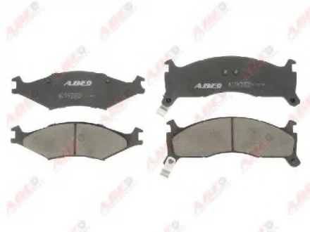 Комплект гальмівних колодок передн, KIA SHUMA I, SPORTAGE 1.5/2.0/2.0D 04.94-08.03 ABE C10302ABE