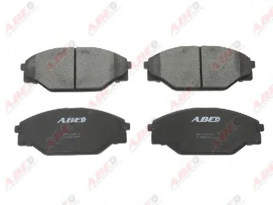 Комплект тормозных колодок переднего., TOYOTA CENTURY, DYNA 200, HIACE III, HIACE IV, HILUX IV, HILUX VI 2.0-4.0 10.82-07.05 ABE C12053ABE (фото 1)