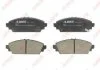 Комплект тормозных колодок переднего., HONDA ACCORD VI, CIVIC VII, CR-V II, S2000 1.6-2.4 03.97- ABE C14041ABE (фото 1)