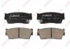 Комплект гальмівних колодок переднього., GEO TRACKER SUZUKI GRAND VITARA I, JIMNY, SAMURAI, VITARA, X-90 1.3-2.0D 01.88- ABE C18006ABE (фото 1)