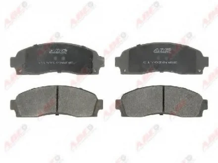 Комплект тормозных колодок переднего., CHEVROLET EQUINOX FORD USA EXPLORER, RANGER MAZDA 626 I 2.0-4.6 03.79- ABE C1Y039ABE