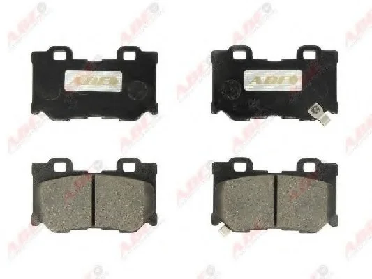 Комплект тормозных колодок задн., FORD ECOSPORT INFINITI FX, G, M, M37, Q50, Q60, Q70, QX70 NISSAN 370Z, GT-R 1.5D-5.6 09.07- ABE C21049ABE (фото 1)