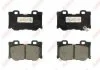 Комплект тормозных колодок задн., FORD ECOSPORT INFINITI FX, G, M, M37, Q50, Q60, Q70, QX70 NISSAN 370Z, GT-R 1.5D-5.6 09.07- ABE C21049ABE (фото 1)