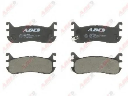 Комплект гальмівних колодок задній., MAZDA 323 C V, 323 F V, 323 P V, 323 S V, MX-5 I, MX-5 II 1.3-2.0D 01.93-10.05 ABE C23009ABE
