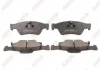 Комплект тормозных колодок задн., DODGE DURANGO JEEP GRAND CHEROKEE, GRAND CHEROKEE IV VW PASSAT B2 1.8-6.4 05.86- ABE C2Y026ABE (фото 1)