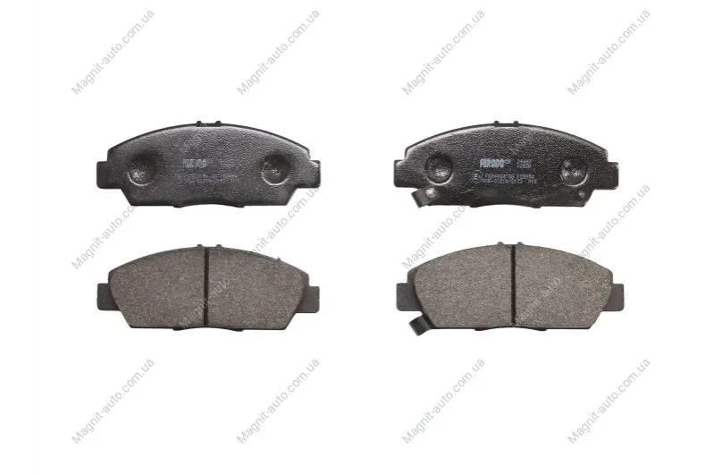 Комплект гальмівних колодок переднього., HONDA ACCORD IV, ACCORD V, ACCORD VI, PRELUDE III, PRELUDE IV, PRELUDE V ROVER 600 I 1.8-3.0 04.87-06.03 FERODO FDB904 (фото 1)