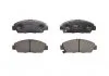 Комплект гальмівних колодок переднього., HONDA ACCORD IV, ACCORD V, ACCORD VI, PRELUDE III, PRELUDE IV, PRELUDE V ROVER 600 I 1.8-3.0 04.87-06.03 FERODO FDB904 (фото 1)