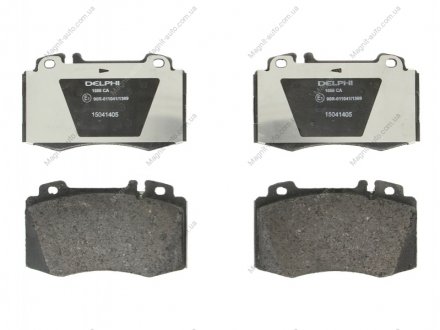Комплект тормозных колодок, дисковый тормоз Delphi LP1688 (фото 1)