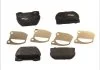 Комплект тормозных колодок задн., LAND ROVER DEFENDER 2.2D-3.9 08.90-02.16 Delphi LP1847 (фото 2)