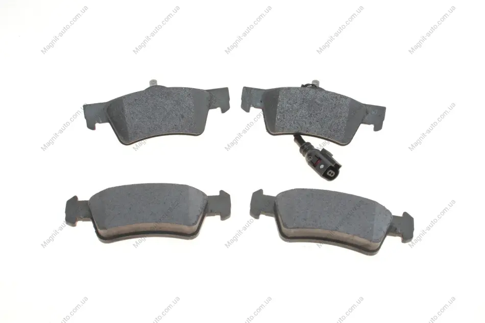 Комплект гальмівних колодок задній., VW CALIFORNIA T5 CAMPER, MULTIVAN T5, TOUAREG, TRANSPORTER T5 1.9D-6.0 10.02-08.15 Delphi LP2087 (фото 1)