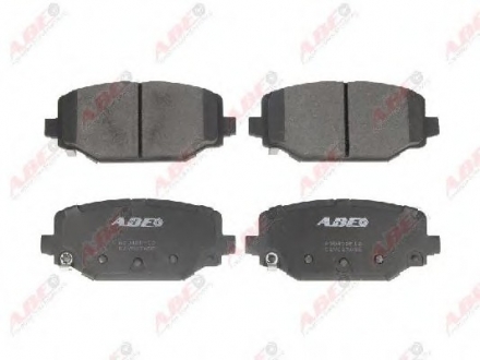 Комплект тормозных колодок, дисковый тормоз ABE C2Y027ABE (фото 1)