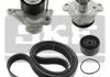 Водяной насос + комплект ручейковых ремней SKF VKMC360861 (фото 1)