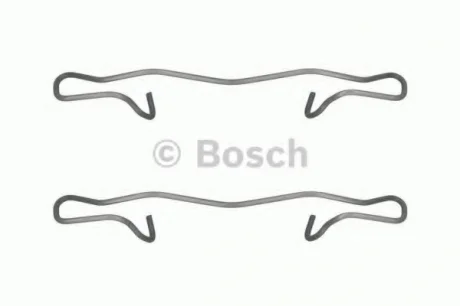 Комплектующие, колодки дискового тормоза BOSCH 1987474470