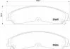 Колодки тормозные дисковые передние, Chrysler 300 C; Lanchia Thema 04- BREMBO P23149 (фото 1)