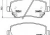 Комплект тормозных колодок, дисковый тормоз BREMBO P56086 (фото 1)