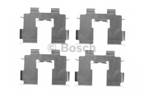 Комплектующие, колодки дискового тормоза BOSCH 1987474452 (фото 1)