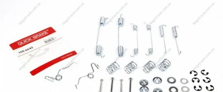 Комплект пружинок колодок стояночного гальма QUICK BRAKE 1050642