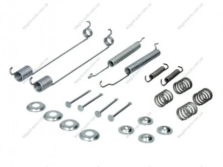 Монтажный набор тормозной колодки (AKEBONO) NISSAN PATROL III/1, PATROL III/2 2.8/2.8D/3.3D 11.79-11.95 QUICK BRAKE 1050768