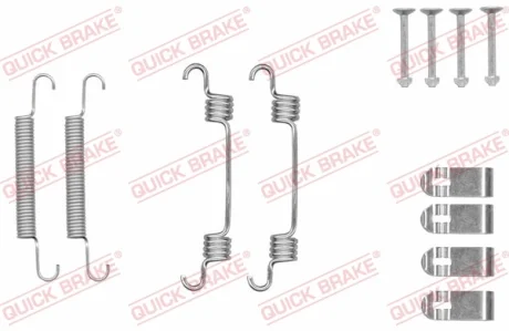 Монтажний комплект барабанних колодок QUICK BRAKE 1050044