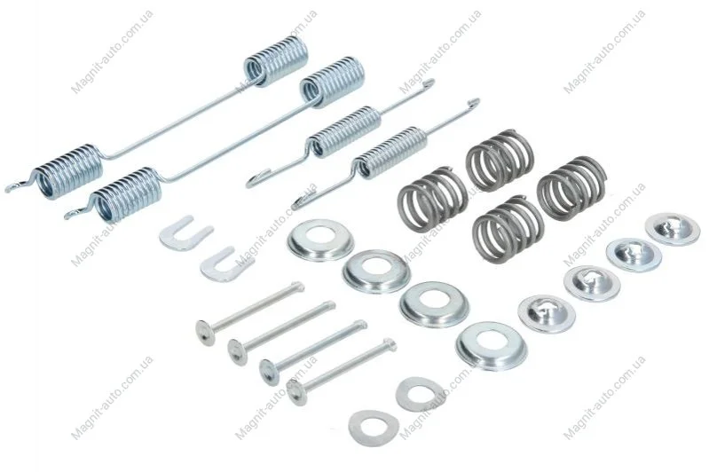 Монтажный набор тормозной колодки (SUMITOMO) HYUNDAI SONATA II NISSAN BLUEBIRD, LAUREL, PRAIRIE PRO, PRIMERA, SUNNY II, SUNNY III, VANETTE 1.5-3.0 11.83-03.00 QUICK BRAKE 1050635 (фото 1)