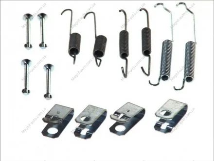 Монтажный набор тормозной колодки (LUCAS) MAZDA 2 TOYOTA IQ 1.0-1.6D 07.07- QUICK BRAKE 1050015