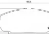 Комплект тормозных колодок, дисковый тормоз BREMBO P83092 (фото 1)