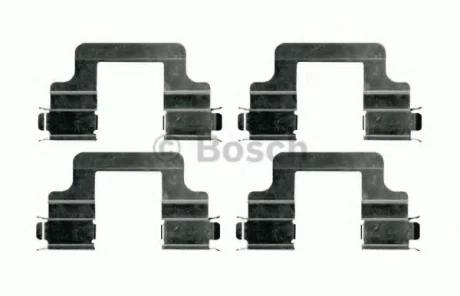 Монтажний набір гальмівних колодок задн AUDI A3, A6 ALLROAD C7, A6 C7, A7, A8 D4, Q3, TT FORD MONDEO III SEAT LEON, LEON SC, LEON ST SKODA SUPERB II VW CC B7, EOS, GOLF V 1.4-6.3 10.00-12.20 BOSCH 1987474685