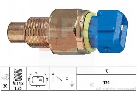 Czujnik temp.wody CI/PE C3 BERL. P307 PARTNER EPS 1840131