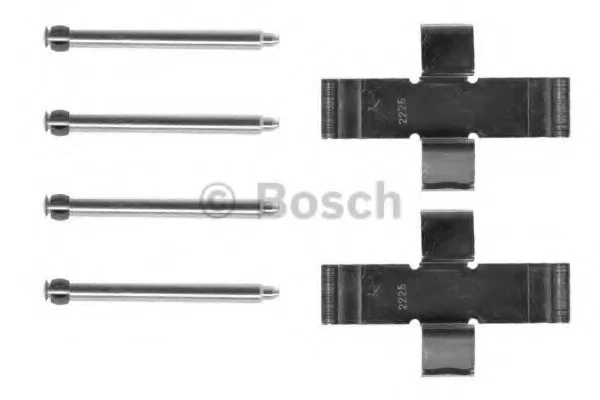Комплектующие, колодки дискового тормоза BOSCH 1987474030 (фото 1)