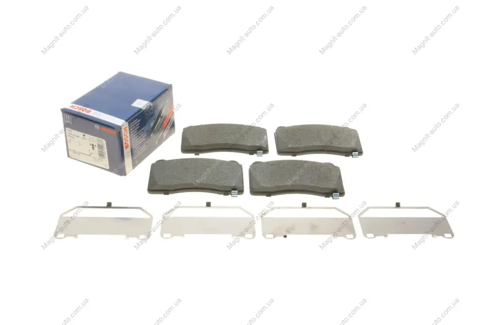 Тормозные колодки дисковые TESLA Model S\'\'F BOSCH 0986494880 (фото 1)