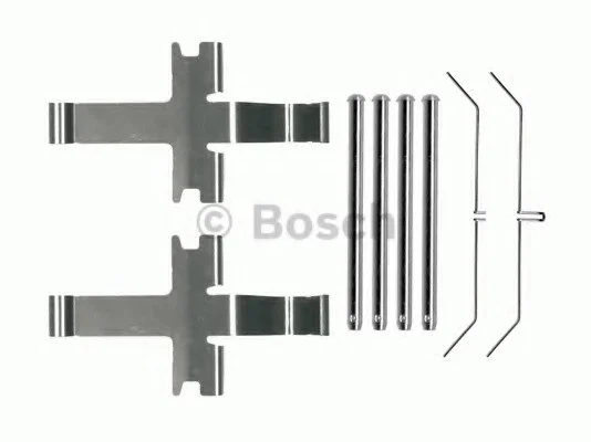 Комплектующие, колодки дискового тормоза BOSCH 1987474724 (фото 1)