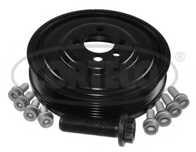 Шкив коленвала 1.9TDI T6 2.0 15-/Caddy 04- (+болт) CORTECO 80004925 (фото 1)