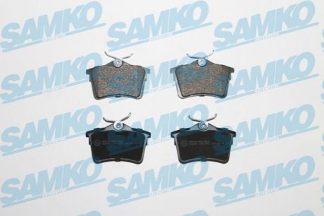 Тормозные колодки зад. Berlingo/Partner 08- SAMKO 5SP1500