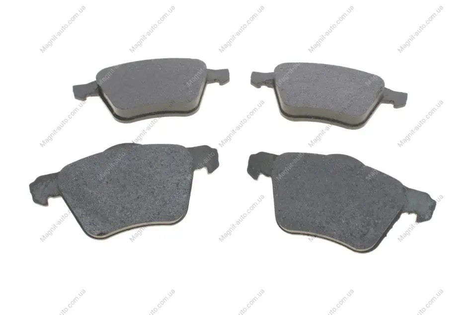 Комплект гальмівних колодок переднього., VOLVO S60 II, S80 II, V60 I, V70 III, XC70 II FORD GALAXY II, GALAXY MK II, MONDEO IV, S-MAX 1.5-4.4 03.06-12.18 Delphi LP1968 (фото 1)