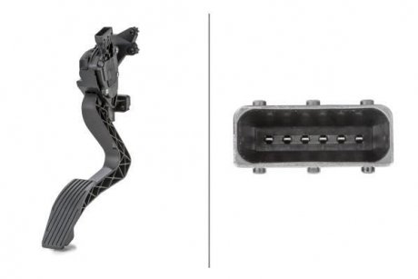 MODUг PEDAгU GAZU FIAT TIPO 1,6MJT 16- HELLA 6PV010175741