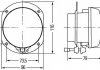 Противотуманная фара, Адаптивная фара HELLA 1N0009295077 (фото 2)