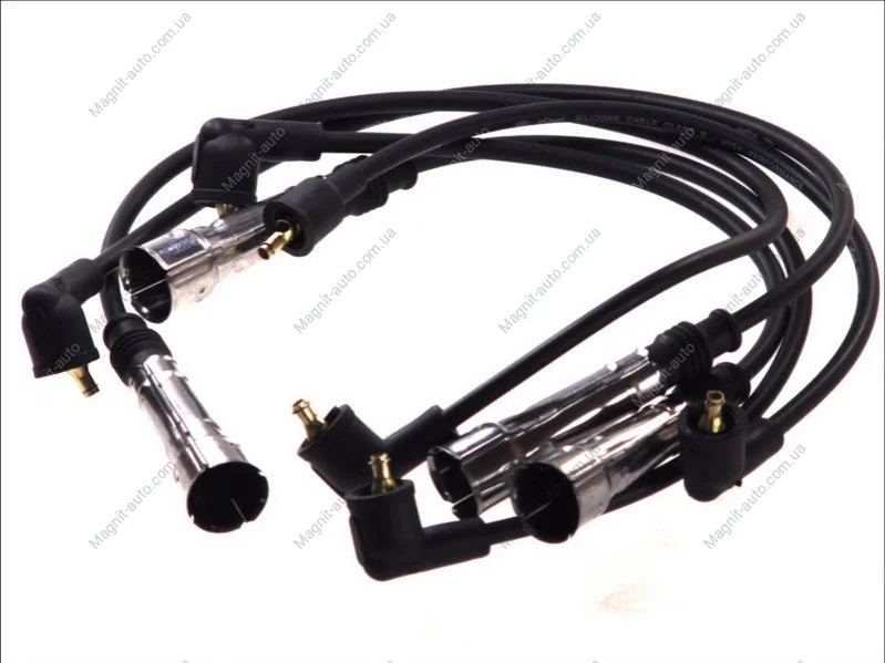Комплект проводов зажигания SEAT CORDOBA, IBIZA I, IBIZA II VW GOLF III, GOLF IV, PASSAT B3/B4, POLO, POLO CLASSIC, POLO II, POLO III, VENTO 0.9-1.6 07.87-10.02 MAGNETI MARELLI 941319170026 (фото 1)