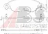 Тормозные колодки пер. Citroen C5 1.8i 01-08 (BOSCH) (148.9x50x17) A.B.S. 37278 (фото 1)