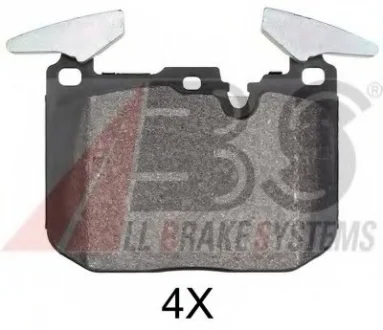 Тормозные колодки пер. BMW 1 (F20)/3 (F30/F31/F80) 11-19 (Brembo) A.B.S. 37954