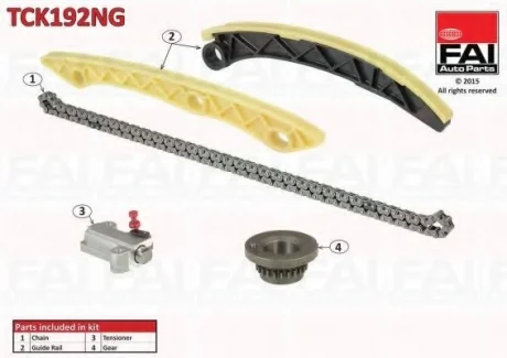 Комплект цели привода распредвала FAI AUTOPARTS Fischer Automotive One (FA1) TCK192NG