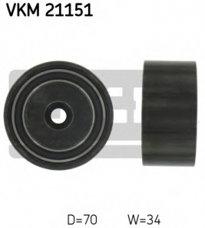 Паразитный / Ведущий ролик, зубчатый ремень SKF VKM21151