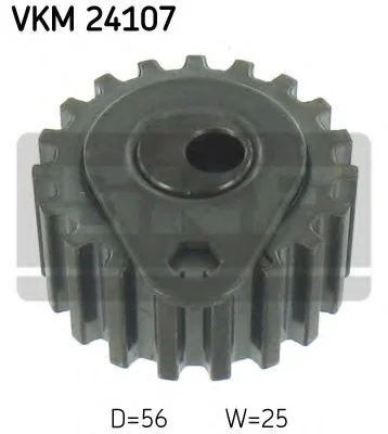 Паразитный / Ведущий ролик, зубчатый ремень SKF VKM24107 (фото 1)
