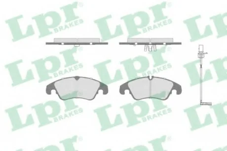 Комплект тормозных колодок LPR 05P1420A