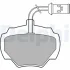 Комплект тормозных колодок задн., LAND ROVER 90 I, DEFENDER, DISCOVERY I, RANGE ROVER I, RANGE ROVER II 2.0-4.3 08.81-02.16 Delphi LP475 (фото 1)