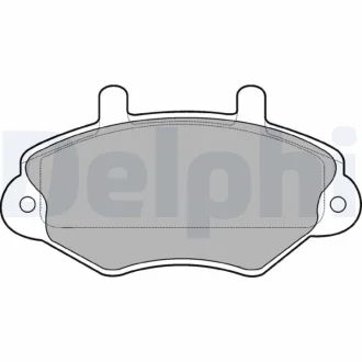 Комплект тормозных колодок, дисковый тормоз DELPHI Delphi LP767