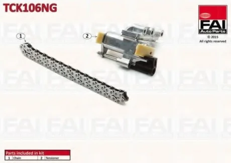 Комплект цели привода распредвала FAI AUTOPARTS Fischer Automotive One (FA1) TCK106NG