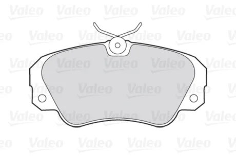 Гальмівні колодки дискові OPEL OmegaAB/SenatorB "2,0-3,6 "F "87-03 Valeo 301256
