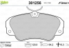 Комплект тормозных колодок, дисковый тормоз Valeo 301256 (фото 1)