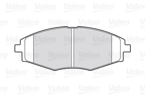 Гальмівні колодки First CHEVROLET/DAEWOO Matiz/Lanos "F "97>> Valeo 301316 (фото 1)